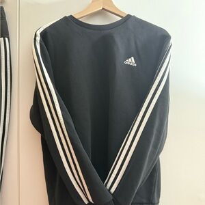 Adidas Black Crew Neck